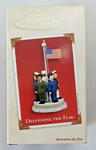 2003 Defending The Flag Hallmark Keepsake Collector Ornament Nib Patriotic. Fixed Price $14.95.