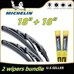 Matched Set Wipers 18"+18" Michelin Blades 89-91 32-180/180. Fixed Price $28.37.