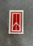 1987 - 1988 Cutlass Header Panel Rocket Euro Emblem Red 22528812 Replica. Fixed Price $57.99.