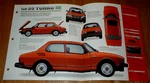 1978 Saab 99 Turbo Original Imp Brochure Specs Info 77 79 80. Fixed Price $8.99.