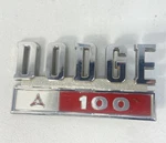 1969 1970 1971 Dodge Truck 100 Emblem Oem #2833755 Mopar - Broken Post. Fixed Price $59.93.