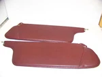 74-77 Dodge Monaco Plymouth Gran Fury Sunvisors Burgundy Oem C-body. Fixed Price $99.99.
