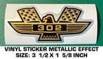 Ford Performance Eagle Emblem Logo 302 - Shelby Mustang Vinyl Decal Sticker. Fixed Price $6.52.