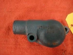 1953-55 Corvette Upper Thermostat Housing 3836054,CAST Iron. Fixed Price $175.00.