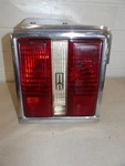 Lh Drivers Side Taillight Assembly Lamp Oldsmobile Omega 1982-1984 Chrome Bezel. Fixed Price $61.10.