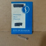 1963 Studebaker Avanti Rear Quarter Window Handle Bracket Link Nos 1350462W. Fixed Price $18.00.