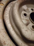 C1 Corvette 56-62 15X5.5" Inch 687 Rpo Wheel Conversion Read Description!. Fixed Price $500.00.