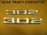 1968 Camaro Nos 302 Front Fender Emblems Correct Rare Lh 3927481 Rh 3927482 Pair. Fixed Price $199.00.