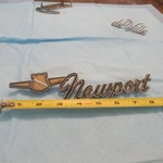 Vintage Automobile Emblem Chrysler Newport #2964802 4200. Fixed Price $19.99.
