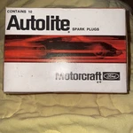 10PC Nos 1966 Ford Autolite ARF-42 Resistor Spark Plugs Vintage Made Usa. Fixed Price $14.00.