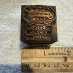Vintage Printing Copper Plate United Motor Service Delco Klaxon Remy 1.25 Car. Fixed Price $14.99.