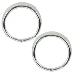 Empi 9479 Chrome Headlight Rings, Vw Bug, Bus, Type 3 Squareback, Pair. Fixed Price $40.64.