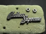 1970-72 Oem Gm Oldsmobile Cutlass Supreme Glove Box Door Emblem. Fixed Price $48.50.