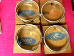 Nos Set 70 Galaxie Headlight Trim Bezel 351 390 Xl 500 Convertible Ford Fe. Fixed Price $129.00.