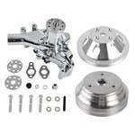 For Chevy Sbc 350 Lwp High Volume Long Water Pump & Pulley+crankshaft 1/2 Groove. Fixed Price $125.99.