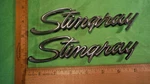 BO62 Chevrolet Stingray Fender Emblem Vintage 1974-6 #3956216 Corvette. Fixed Price $19.99.