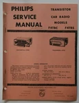 Philips Canada Car Radio Brochure Model F4TBC F4TBS Ford Continental Thunderbird. Fixed Price $7.34.