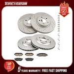 Brake Kit Front Rear Drilled Slotted Ceramic Ford Mustang V8 4.6L 2005-2008. Fixed Price $180.49.