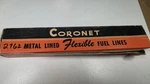 Nos Box Of 6 Vintage 1935-1937 Nash Coronet 1041 Metal Lined Flexible Fuel Lines. Fixed Price $50.00.