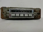 1957 Pontiac Radio Car Deluxe Am Push Button Delco 988671 Chieftian Star. Fixed Price $44.88.