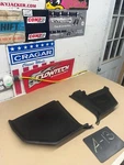 1966 67 1970 Mopar Body Coronet Charger Non A/c Black Kick Panels Pair Covers!. Fixed Price $149.99.