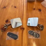 1970 1971 1972 Chevrolet Gmc Chrome Outside Sport Rearview Door Mirrors Pair New. Fixed Price $75.00.