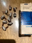 Nos 1965-1970 Ford Mustang Door Panel Trim Clips W Insulators Early Lot 10. Fixed Price $40.00.