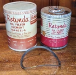 Nos Fomoco Oil Filter Element 1940-1953 Ford 42 46-1948 Mercury 7HA-6731-A. Fixed Price $30.00.