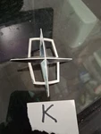 Nos 1963-69 Lincoln Continental Pillar Roof Side Star Emblem Oem C9VB-53517A56. Fixed Price $90.00.