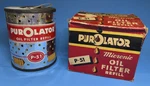 Vintage Purolator P-51 Oil Filter Petroleana New Old Stock (nos). Fixed Price $24.99.