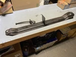 1967 - 1972 Ford Pickup Truck Spare Tire Carrier Bracket Holder Mount. Fixed Price $135.00.