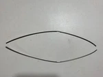 1971 1977 Pinto ??? Door Outside Edge Guard Moulding D1FZ-6220910-A. Fixed Price $39.99.
