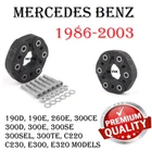 Drive Shaft Flex Joint Disc Kit With Mounting For Mercedes W124 W201 W202 W210. Fixed Price $133.33.