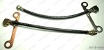 1965-69 Lincoln Front Brake Hoses With Brackets Left/right D.o.t. Certified New. Fixed Price $120.00.