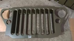 Willys Mb Ford Gpw 9 Slot Grill Wwii Galvanized Steel -A3615-100% True Spec. Fixed Price $354.00.