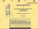 Historical Book For Decon Apparatus, Portable, DS2, ABC-M11, Oper, Maint, Parts. Fixed Price $15.00.