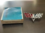 Gm Nos 1964-67 Nova Camaro Chevelle Impala Fender Cross Flag Emblem 3840318. Fixed Price $55.00.
