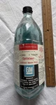Original Gm 1960S Optikleen Windshield Washer Solvent Pint Glass Bottle #1050418. Fixed Price $145.00.