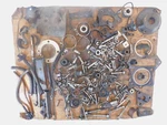 1983 Kawasaki Ltd Belt KZ440D Misc Nuts Bolts & Brackets Box Parts Lot. Fixed Price $19.95.