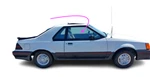 Fits 1984-1988 Ford Escort-exp 2D Coupe Passenger Front Right Door Window Glass. Fixed Price $250.95.