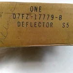 Nos Oem Ford 75 76 78 Pinto D7FZ-17779-B Front Bumper Stone Deflector Filler. Fixed Price $31.50.
