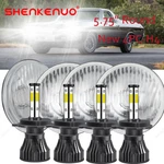 4PCS 5-3/4 5.75" Round Led Headlights Hi-lo Beam For Chrysler Imperial Newport. Fixed Price $97.00.