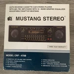 Mustang Am/fm/mpx Radio Cassette Car Stereo Graphic Eq 100X2 CRF-470B. Fixed Price $140.99.