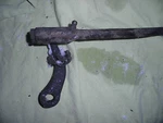 M38 Steering Link/arm Jeep Military Parts CJ3 Willys Flat Fender. Fixed Price $50.00.