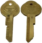 Gm/cadillac Logo Oem Door/glovebox/trunk "d" Key Blank O1098D 24K Gold Plated. Fixed Price $39.95.