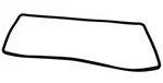 For 1964 Chrysler 300 Newport Yorker Molded Rear Window Rubber. Fixed Price $325.00.