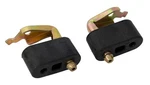 1979-1997 Ford Mustang Dual Exhaust Tailpipe Hangers Rubber Insulators Pair. Fixed Price $39.95.