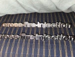 82 Corvette Cross Fire Fuel Injection Side Fender Emblems Gm Nos! Collectors. Fixed Price $120.00.