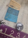 Nos 1974-1976 Ford Mustang Glove Box Door Knob Assembly D3AZ-6506164-A. Fixed Price $24.95.