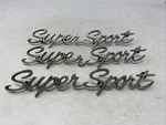 Lot Of - 65 Chevy Impala Super Sport Fender Emblem Hot Rod Gm 3866070. Fixed Price $69.99.